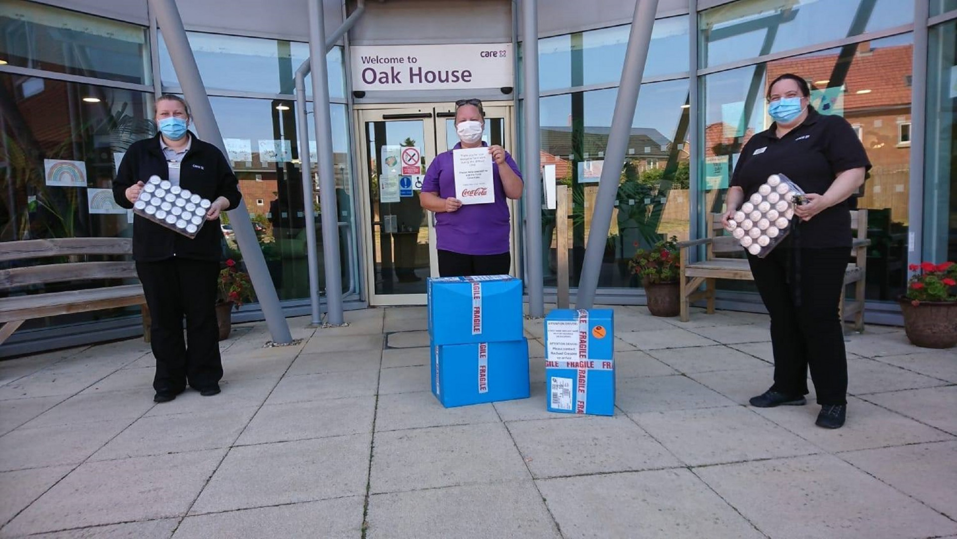 Berkshire care homes thank local community for their support